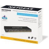Netgear GS316P Switch di rete Netgear GS316P, Non gestito, Gigabit Ethernet (10/100/1000), Full duplex, Supporto Power over Ethernet (PoE), Montaggio rack, Montabile a parete
