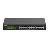 Netgear GS324P Non gestito Gigabit Ethernet (10/100/1000) Supporto Power over Ethernet (PoE) 1U Nero Non gestito, Gigabit Ethernet (10/100/1000), Full duplex, Supporto Power over Ethernet (PoE), Montaggio rack, 1U