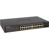 Netgear GS324TP Gestito L2/L3/L4 Gigabit Ethernet (10/100/1000) Supporto Power over Ethernet (PoE) Nero, Interruttore Gestito, L2/L3/L4, Gigabit Ethernet (10/100/1000), Full duplex, Supporto Power over Ethernet (PoE), Montaggio rack