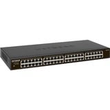Netgear GS348 Non gestito Gigabit Ethernet (10/100/1000) 1U Nero, Interruttore Non gestito, Gigabit Ethernet (10/100/1000), Montaggio rack, 1U