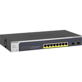 Netgear GS510TPP Gestito L2/L3/L4 Gigabit Ethernet (10/100/1000) Supporto Power over Ethernet (PoE) Nero Gestito, L2/L3/L4, Gigabit Ethernet (10/100/1000), Full duplex, Supporto Power over Ethernet (PoE), Montaggio rack