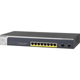 Netgear GS510TPP Gestito L2/L3/L4 Gigabit Ethernet (10/100/1000) Supporto Power over Ethernet (PoE) Nero Gestito, L2/L3/L4, Gigabit Ethernet (10/100/1000), Full duplex, Supporto Power over Ethernet (PoE), Montaggio rack