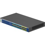 Netgear GS524UP Non gestito Gigabit Ethernet (10/100/1000) Supporto Power over Ethernet (PoE) Grigio, Interruttore Non gestito, Gigabit Ethernet (10/100/1000), Full duplex, Supporto Power over Ethernet (PoE), Montaggio rack