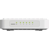 Netgear GS605-400PES switch di rete Non gestito L2 Gigabit Ethernet (10/100/1000) Bianco, Interruttore Non gestito, L2, Gigabit Ethernet (10/100/1000), Full duplex