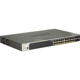 Netgear GS728TPP Gestito L2/L3/L4 Gigabit Ethernet (10/100/1000) Supporto Power over Ethernet (PoE) 1U Nero grigio, Gestito, L2/L3/L4, Gigabit Ethernet (10/100/1000), Supporto Power over Ethernet (PoE), Montaggio rack, 1U