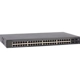 Netgear GS748T Gestito L2+ Gigabit Ethernet (10/100/1000) Blu grigio scuro, Gestito, L2+, Gigabit Ethernet (10/100/1000), Full duplex, Montaggio rack