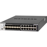Netgear M4300-12X12F Gestito L2/L3 10G Ethernet (100/1000/10000) 1U Nero Gestito, L2/L3, 10G Ethernet (100/1000/10000), Montaggio rack, 1U