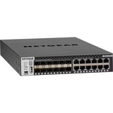 Netgear M4300-12X12F Gestito L2/L3 10G Ethernet (100/1000/10000) 1U Nero, Interruttore Gestito, L2/L3, 10G Ethernet (100/1000/10000), Montaggio rack, 1U