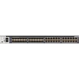 Netgear M4300-24X24F Gestito L2/L3/L4 10G Ethernet (100/1000/10000) 1U Nero Gestito, L2/L3/L4, 10G Ethernet (100/1000/10000), Montaggio rack, 1U