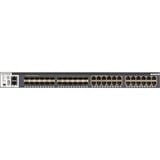 Netgear M4300-24X24F/US/EMEA Gestito 10G Ethernet (100/1000/10000) 1U Grigio, Interruttore Gestito, 10G Ethernet (100/1000/10000), Montaggio rack, 1U