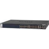 Netgear M4300-28G Gestito L3 Gigabit Ethernet (10/100/1000) 1U Nero Gestito, L3, Gigabit Ethernet (10/100/1000), Montaggio rack, 1U