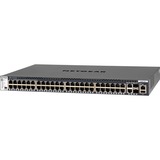 Netgear M4300-52G Gestito L3 Gigabit Ethernet (10/100/1000) 1U Grigio Gestito, L3, Gigabit Ethernet (10/100/1000), Montaggio rack, 1U