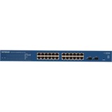 Netgear ProSAFE GS724Tv4 Gestito L3 Gigabit Ethernet (10/100/1000) Blu blu, Gestito, L3, Gigabit Ethernet (10/100/1000), Full duplex, Montaggio rack