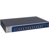 Netgear XS512EM Gestito L2 10G Ethernet (100/1000/10000) 1U Blu, Grigio Gestito, L2, 10G Ethernet (100/1000/10000), Montaggio rack, 1U