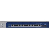 Netgear XS512EM Gestito L2 10G Ethernet (100/1000/10000) 1U Blu, Grigio Gestito, L2, 10G Ethernet (100/1000/10000), Montaggio rack, 1U