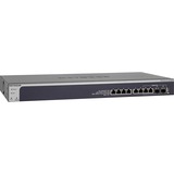 Netgear XS708T-100NES Switch di rete, Interruttore Netgear XS708T-100NES, Gestito, L2+/L3, 10G Ethernet (100/1000/10000), Full duplex, Montaggio rack