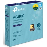 TP-Link Archer T2U Nano WLAN 433 Mbit/s, Adattatore Wi-Fi Nero, Cablato, USB, WLAN, Wi-Fi 5 (802.11ac), 433 Mbit/s, Nero