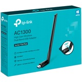 TP-Link Archer T3U Plus WLAN 867 Mbit/s Nero, Wireless, USB, WLAN, Wi-Fi 5 (802.11ac), 867 Mbit/s, Nero