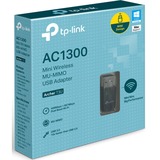 TP-Link Archer T3U WLAN 867 Mbit/s, Adattatore Wi-Fi Nero, Cablato, USB, WLAN, Wi-Fi 5 (802.11ac), 867 Mbit/s, Nero