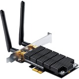TP-Link Archer T6E Interno WLAN 867 Mbit/s Interno, Wireless, PCI Express, WLAN, 867 Mbit/s, Nero
