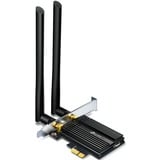 TP-Link Archer TX50E Interno WLAN / Bluetooth 2402 Mbit/s, Adattatore Wi-Fi Interno, Wireless, PCI Express, WLAN / Bluetooth, 2402 Mbit/s, Nero, Metallico