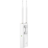TP-Link EAP110-Outdoor 300 Mbit/s Bianco Supporto Power over Ethernet (PoE), Punto di accesso bianco, 300 Mbit/s, 300 Mbit/s, 10,100 Mbit/s, 2.4 GHz, IEEE 802.11b, IEEE 802.11g, IEEE 802.11n, Tagged VLAN