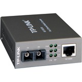 TP-Link Fast Ethernet Media Converter(SC,multi-mode) grigio, multi-mode), 1000 Mbit/s, IEEE 802.3, IEEE 802.3u, IEEE 802.3x, Gigabit Ethernet, 1000 Mbit/s, SC, Cablato, Vendita al dettaglio
