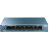 TP-Link LS108G switch di rete Non gestito Gigabit Ethernet (10/100/1000) Blu, Interruttore blu, Non gestito, Gigabit Ethernet (10/100/1000)