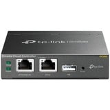 TP-Link Omada OC200 gateway/controller 10, 100 Mbit/s, Regolatore del punto di accesso grigio, Nero, Interno, 1200 MHz, 1024 MB, DDR3, 4000 MB