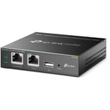 TP-Link Omada OC200 gateway/controller 10, 100 Mbit/s, Regolatore del punto di accesso grigio, Nero, Interno, 1200 MHz, 1024 MB, DDR3, 4000 MB