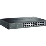 TP-Link Switch 24-Porte Gigabit Desktop/Rackmount Non gestito, Gigabit Ethernet (10/100/1000), Full duplex, Montaggio rack, Vendita al dettaglio