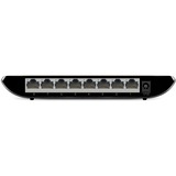 TP-Link Switch Desktop 8-porte Gigabit Unmanaged (8 porte RJ45 10/100/1000M) Nero, Non gestito, Gigabit Ethernet (10/100/1000), Montabile a parete