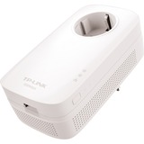TP-Link TL-PA8010P KIT 1300 Mbit/s Collegamento ethernet LAN Bianco 2 pz bianco, 1300 Mbit/s, IEEE 802.3, IEEE 802.3ab, IEEE 802.3u, Gigabit Ethernet, 10,100,1000 Mbit/s, 10BASE-T, 100BASE-TX, 1000BASE-T, HomePlug AV2