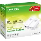 TP-Link TL-PA8010P KIT 1300 Mbit/s Collegamento ethernet LAN Bianco 2 pz, PowerLAN bianco, 1300 Mbit/s, IEEE 802.3, IEEE 802.3ab, IEEE 802.3u, Gigabit Ethernet, 10,100,1000 Mbit/s, 10BASE-T, 100BASE-TX, 1000BASE-T, HomePlug AV2