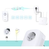 TP-Link TL-PA8010P KIT adattatore di rete PowerLine 1300 Mbit/s Collegamento ethernet LAN Bianco 2 pz, PowerLAN bianco, 1300 Mbit/s, IEEE 802.3, IEEE 802.3ab, IEEE 802.3u, Tipo E/F, Gigabit Ethernet, 10,100,1000 Mbit/s, 10BASE-T, 100BASE-TX, 1000BASE-T