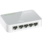 TP-Link TL-SF1005D Gestito Fast Ethernet (10/100) Bianco, Interruttore Gestito, Fast Ethernet (10/100), Full duplex, Vendita al dettaglio