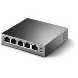 TP-Link TL-SF1005P Non gestito Fast Ethernet (10/100) Supporto Power over Ethernet (PoE) Nero Non gestito, Fast Ethernet (10/100), Full duplex, Supporto Power over Ethernet (PoE)
