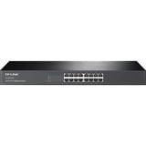 TP-Link TL-SF1016 switch di rete Non gestito Fast Ethernet (10/100) 1U Nero, Interruttore Nero, Non gestito, Fast Ethernet (10/100), Montaggio rack, 1U