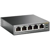 TP-Link TL-SG1005P Non gestito Gigabit Ethernet (10/100/1000) Supporto Power over Ethernet (PoE) Nero Nero, Non gestito, Gigabit Ethernet (10/100/1000), Supporto Power over Ethernet (PoE)