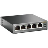 TP-Link TL-SG1005P Non gestito Gigabit Ethernet (10/100/1000) Supporto Power over Ethernet (PoE) Nero, Interruttore Nero, Non gestito, Gigabit Ethernet (10/100/1000), Supporto Power over Ethernet (PoE)