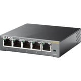 TP-Link TL-SG105E switch di rete Gestito L2 Gigabit Ethernet (10/100/1000) Nero, Interruttore Gestito, L2, Gigabit Ethernet (10/100/1000)