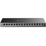 TP-Link TL-SG116E Non gestito L2 Gigabit Ethernet (10/100/1000) Nero Nero, Non gestito, L2, Gigabit Ethernet (10/100/1000), Full duplex