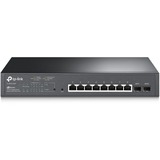 TP-Link TL-SG2210MP switch di rete Gestito L2/L2+ Gigabit Ethernet (10/100/1000) Supporto Power over Ethernet (PoE) 1U Nero Gestito, L2/L2+, Gigabit Ethernet (10/100/1000), Supporto Power over Ethernet (PoE), Montaggio rack, 1U