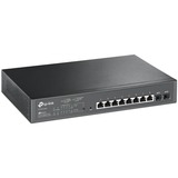 TP-Link TL-SG2210MP switch di rete Gestito L2/L2+ Gigabit Ethernet (10/100/1000) Supporto Power over Ethernet (PoE) 1U Nero Gestito, L2/L2+, Gigabit Ethernet (10/100/1000), Supporto Power over Ethernet (PoE), Montaggio rack, 1U