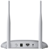 TP-Link TL-WA801N 300 Mbit/s Bianco Supporto Power over Ethernet (PoE) 300 Mbit/s, 300 Mbit/s, 10,100 Mbit/s, 2.4-2.4835 GHz, IEEE 802.11b, IEEE 802.11g, IEEE 802.11n, IEEE 802.3, IEEE 802.3u, 15 dbm