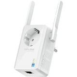 TP-Link TL-WA860RE adattatore di rete PowerLine 300 Mbit/s Collegamento ethernet LAN Wi-Fi Bianco 1 pz, Ripetitore bianco, 300 Mbit/s, IEEE 802.11b, IEEE 802.11g, IEEE 802.11n, IEEE 802.3, IEEE 802.3u, Fast Ethernet, 10,100 Mbit/s, Wi-Fi 4 (802.11n), 802.11b, 802.11g, Wi-Fi 4 (802.11n)