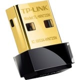 TP-Link TL-WN725N WLAN 150 Mbit/s, Adattatore Wi-Fi Nero, Wireless, USB, WLAN, Wi-Fi 4 (802.11n), 150 Mbit/s, Nero, Vendita al dettaglio
