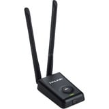 TP-Link TL-WN8200ND scheda di rete e adattatore WLAN 300 Mbit/s, Adattatore Wi-Fi Nero, Wireless, USB, WLAN, Wi-Fi 4 (802.11n), 300 Mbit/s, Nero