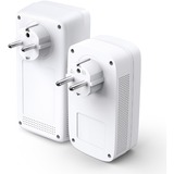 TP-Link TL-WPA8631P KIT adattatore di rete PowerLine 300 Mbit/s Collegamento ethernet LAN Wi-Fi Bianco 2 pz, Powerline + Wi-FI bianco, 300 Mbit/s, IEEE 802.11a, IEEE 802.11ac, IEEE 802.11b, IEEE 802.11g, IEEE 802.11n, Tipo E/F, Gigabit Ethernet, 10,100,1000 Mbit/s, Wi-Fi 5 (802.11ac)