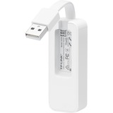 TP-Link UE200 Ethernet 100 Mbit/s, Adattatore bianco, Cablato, USB, Ethernet, 100 Mbit/s, Blu, Bianco